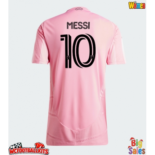 Inter Miami Lionel Messi #10 Replica Home Stadium Shirt for Women 2026-27 Short Sleeve